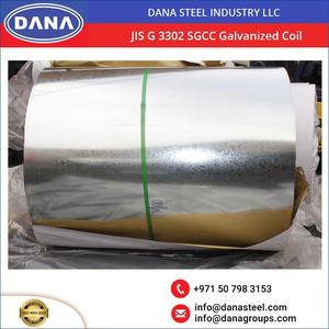 Bobine d'acier laminé à froid galvanisé JIS GICoil SGCC Qualité commerciale - Product Image 2