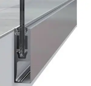 Frameless Glass U 19'8'' Phần Ban Công Lan Can Lan Can Hệ Thống