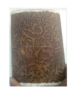 Diario de viaje de estilo Vintage de tamaño B5 personalizado hecho a mano, cubierta de cuero recargable, diseño grabado, regalo escolar, escritura, grupo de ADN 120 - Product Image 1