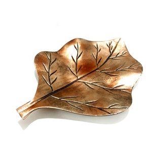 ถาดโลหะรูปเปลือกหอยสำหรับตกแต่งบ้านทันสมัยตกแต่งโต๊ะในโรงแรมและร้านอาหารแบบปรับแต่งได้ - Product Image 4