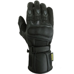 Guantes de Motociclismo de Cuero Impermeables de Alta Calidad, Color Personalizado, Compatibles con Pantalla Táctil, Transpirables, Dedos Completos, Unisex, Económicos - Product Image 2