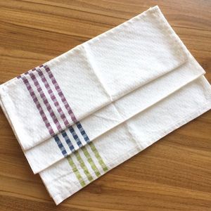 High Quality 100% Cotton Woven <b>Tea</b> <b>Towel</b> Customized Label <b>Plain</b> Style Compressed Feature Custom Brand Label Multi-Colour - Product Image 3