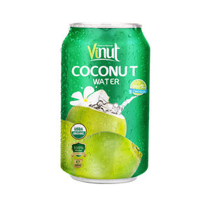 330ml de agua de coco orgánico puede (USDA orgánico ecológico de la UE) - Product Image 1