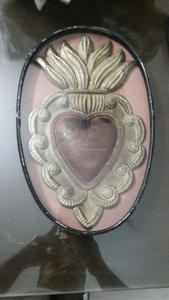 Coeurs sacrés Milagros catholiques en métal pour décor catholique - Product Image 3