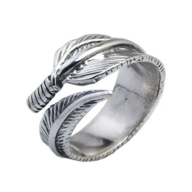 Lindos anéis de prata esterlina 925 simples joias artesanais fabricante de joias de prata da moda