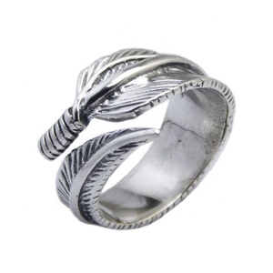 Hermoso 925 Sterling Plain Silver Eternity Vermeil Anillos Joyería hecha a mano Fabricante de joyería de plata de moda - Product Image 1