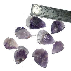 Pointes de flèches en agate améthyste joliment conçues - Product Image 1