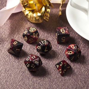 Set di <span class=keywords><strong>Dadi</strong></span> D4 D6 D8 D10 D12 D20 D% in Acrilico per D&D, <span class=keywords><strong>Dadi</strong></span> da <span class=keywords><strong>Gioco</strong></span> in Plastica, Fornitura di Fabbrica, <span class=keywords><strong>Dadi</strong></span> Assortiti <span class=keywords><strong>con</strong></span> Marchio Personalizzato - Product Image 6