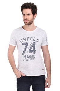 Camiseta de Cuello Redondo para Hombre de Alta Calidad, 100% Algodón, Anti-Pilling, Talla Grande, Unisex, Teñida, Estampada en 3D, Lavada, con Diseño de Calaveras, Ecológica - Product Image 3