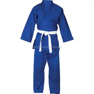 Judo-traje de Judo para niños y adultos, con cinturón, uniforme de Judo de peso medio, kárate, Aikido, Judo, uniforme de artes marciales Gi