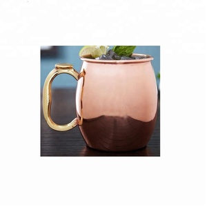 อาหารปลอดภัยบาร์เรลทองแดงมอสโกล่อแก้วที่มีนิ้วหัวแม่มือส่วนที่เหลือจับผู้ผลิตและผู้จัดจำหน่ายจากอินเดีย - Product Image 1