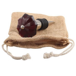 Handmade Bottle Red Melon Glass Sealer <b>Stopper</b> Cap - Product Image 5