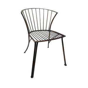 Negro de alambre de Metal Silla de comedor - Product Image 1