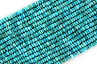 Perles rondes facettées en turquoise d'Arizona naturelle de qualité AAA, authentiques, bleu ciel, pour la fabrication de bijoux, certifiées par un tiers