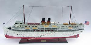 SS เรือไม้รุ่นอเมริกาเหนือ _ รุ่นหัตถกรรมไม้ - Product Image 4