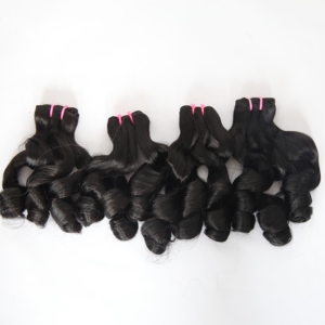 ที่ยังไม่ได้เวอร์จินผม Funmi เด้งมัดผมมัดผมผู้ขาย100% มนุษย์ - Product Image 2