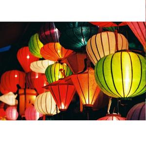 Lanternes en bambou soie vietnam moins cher - Product Image 6