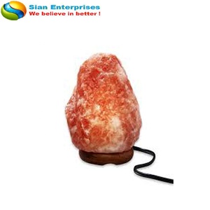 Himalayan Salt Lamp Carved in Natural Shape Eco-Friendly Feng Shui Crystal Rock From -Sian Enterprises Gift Idea - Product Image 2