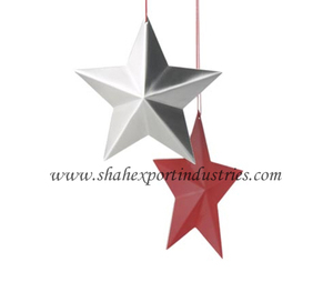 Nuevo soporte de luz de té de bronce colgante de Navidad de Metal con forma de estrella decorada para sala de estar, Patio, balcón, decoración - Product Image 2
