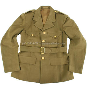 Nouveau design Veste habillée à manches longues plissée en tissu personnalisé pour l'automne et l'hiver pour femmes WW2 - Product Image 3