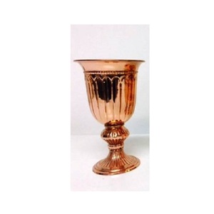 <b>Copper</b> Polished Table Centerpiece Metal Flower <b>Vase</b> Unique Wholesale Best Quality Round Shape Home Decoration Flower Pots - Product Image 1