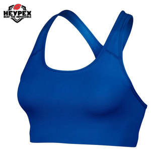 Sujetador deportivo con cremallera para mujer, sujetador elástico para yoga, gimnasio, correr, camisetas sin mangas de talla grande, conjunto de cintura acolchada para fitness hasta la rodilla - Product Image 2