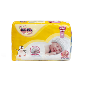 Sac d'emballage en plastique PE blanc/jaune pour couche-culotte jetable pour bébé - Product Image 5