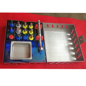 Kit Universal de Expansión Ósea para Implantes Dentales: Llave de Trinquete para Levantamiento de Seno, Discos de Sierra y Casete de Esterilización - Product Image 1