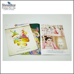 Brochures/Magazines personnalisés imprimés en offset, divers types, papier fantaisie, carton kraft, carton, reliure à pointes, marque SHREEDHAR - Product Image 4
