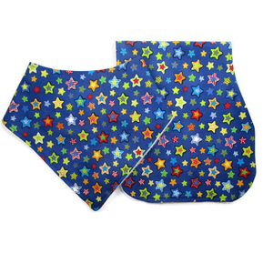 Bavoir imperméable 100% coton biologique, pour bébé, Bandana, nouveau motif, personnalisé, vente en gros - Product Image 1