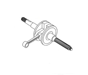 Vilebrequin pour Kymco Dink 50, quantité minimale de commande 300 pièces - Product Image 1