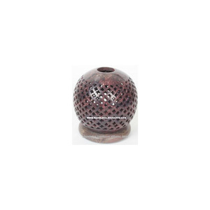 Lámpara de vela de piedra de jabón tallada a mano - Product Image 1