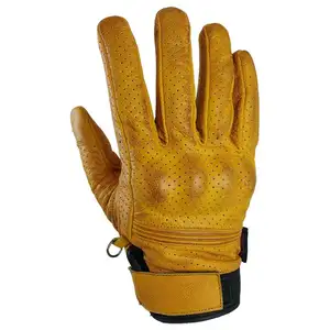 Men's glove Fair fax Gold Color Easy Return Cycling Gloves Full Finger Bicycle Anti Slip Motorcycle