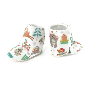 Botines de bebé orgánico Unisex con etiqueta privada, venta al por mayor, diseño personalizado, bajo pedido - Product Image 1