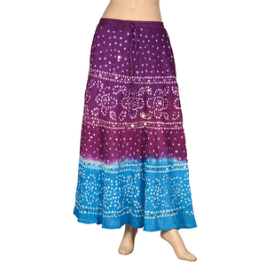 Naivee Rok India untuk Wanita, Gaun Hippie Boho Musim Gugur Musim Dingin - Product Image 1