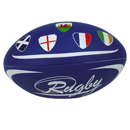 Ballons de rugby de haute qualité Logo personnalisé en cuir Football Rugby professionnel Taille 9 Football matériel de qualité supérieure