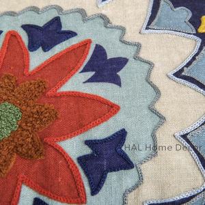 Embroidered wholesale cushion <b>cover</b>, <b>Pillow</b> case, Decorative <b>Christmas</b> <b>Pillow</b> <b>cover</b> - Product Image 6