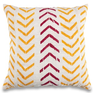 African Inspired Printed Mudcloth Pillow <b>Cover</b> Decorative 18 X 18 Cotton Pillow Case Custom Printed mud-cloth Cushion <b>Covers</b> - Product Image 4