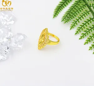 Jewellery Exports Men's Ring Wedding Jewellery Gold Unique Fashion in Pakistan Wedding Bands or Rings Real Gold Plated No Stone