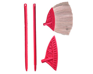 BALAI EN HERBE DE QUALITÉ SUPÉRIEURE, MANCHE EN PLASTIQUE, LONGUEUR 65-150 CM, POUR USAGE DOMESTIQUE - BON PRIX, CONTACTEZ-NOUS AU +84-907 377 828 - Product Image 5