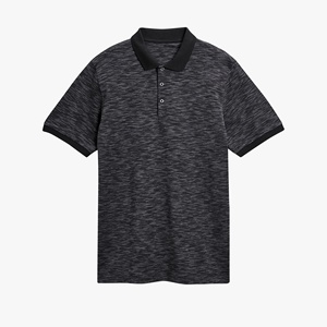 เสื้อโปโลแขนสั้นสำหรับผู้ชายผ้าถักลายตามสั่งแบบแฟชั่นล่าสุด - Product Image 2