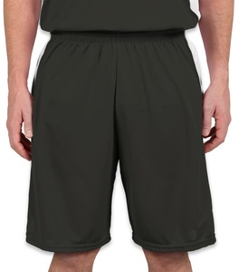 SHORT Men's Gym Shorts 100% Polyester Waterproof Breathable Eco-Friendly Plus Size Casual <b>Drawstring</b> Mid Waist Customizable - Product Image 2