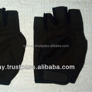 Gants de sport unisexes personnalisés avec logo, confortables, en cuir blanc + grip Amara, tailles S-XL, pour la musculation et l'entraînement physique - Product Image 6