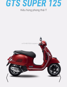 Scooter à essence 125cc, vente en gros, du Vietnam, nouvelle mode, couleur rouge/blanc - Product Image 3