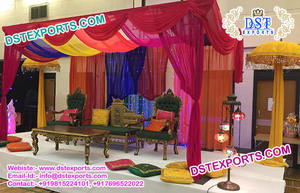 Decoración de Escenario para Bodas, Estilo Simple y Moderno, Ligera, Personalizable, Marca Muslin DST EXPORTS - Product Image 2