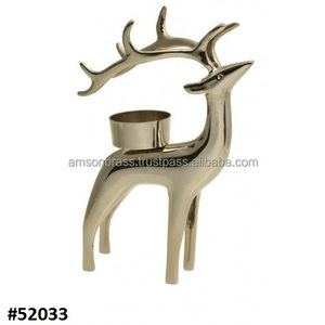 New Design 3 <b>Candlestick</b> Christmas Reindeer Candle Holder - Product Image 4