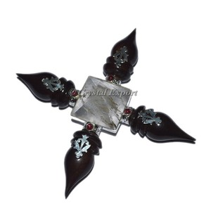 ไม้ที่มีการรักษาคริสตัลเครื่องกำเนิดไฟฟ้าปิรามิด - Product Image 1