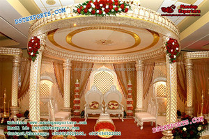 Conjunto de mandados dorados para boda india, conjunto de mandados de boda de último diseño de Fiyi - Product Image 6