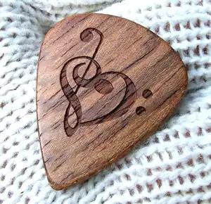 Engrave Design Custom Wood Guitar Picks