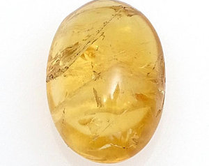 อัญมณีทรงวงรีทรงวงรีสีเหลืองซิทรีนจากธรรมชาติทำด้วยมืออัญมณีหลวมสำหรับทำเครื่องประดับขายส่ง - Product Image 3